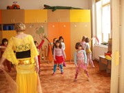 Orientální tance s paní Skalskou